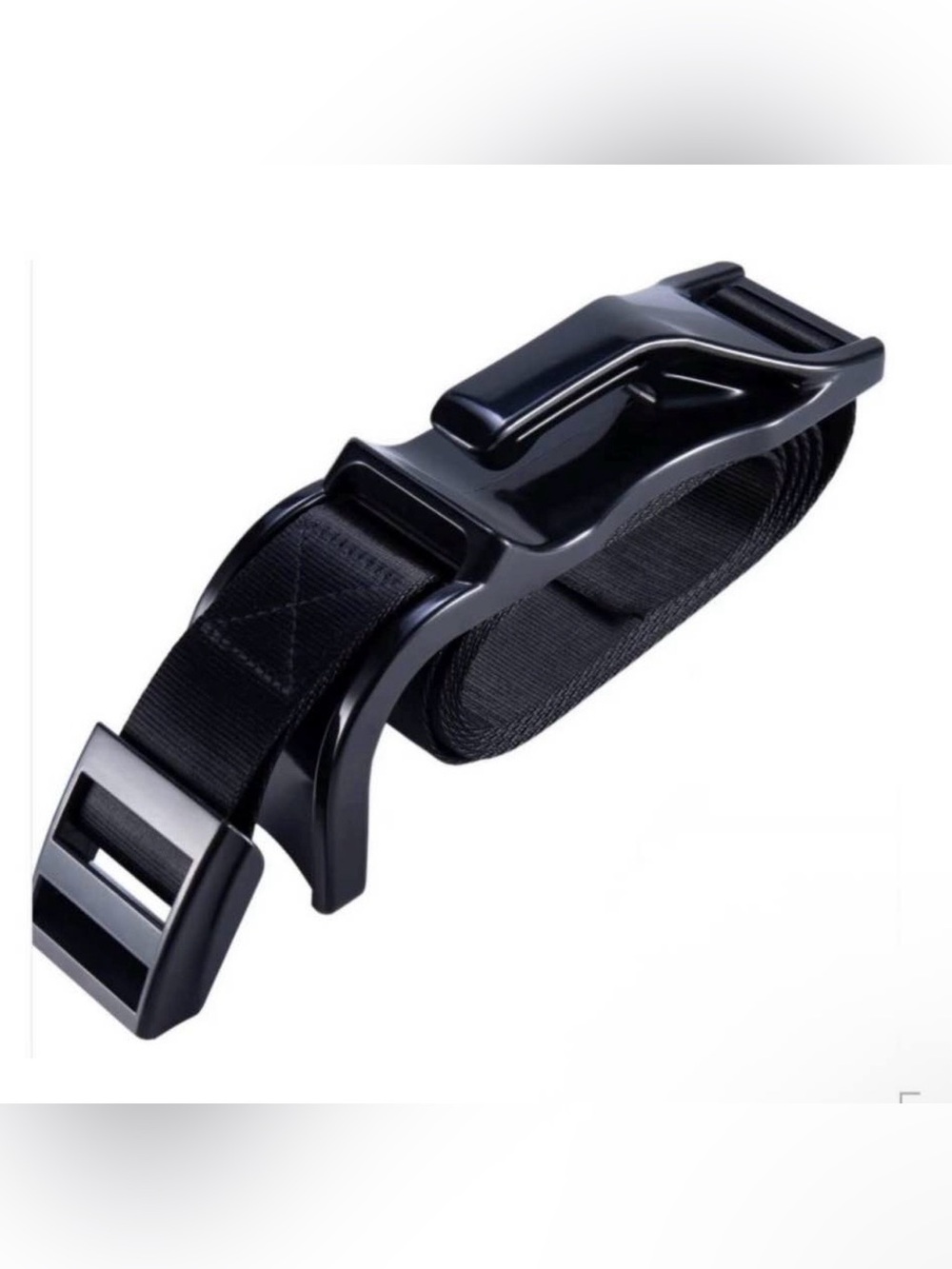 Black Adjustable Maternity Seatbelt Strap